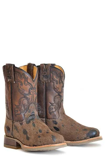 Youth's Tin Haul Shaggy Western Boot #14-119-0077-0876