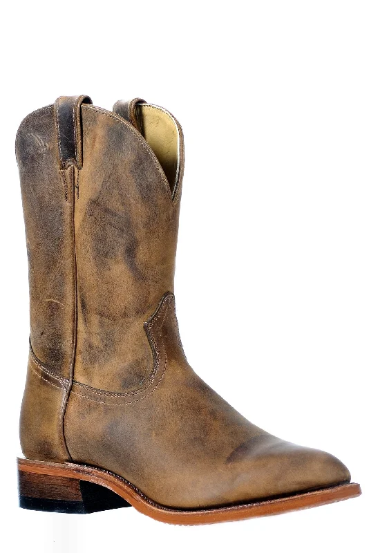 Boot Men's (0372) - 11"" Round Toe Western Boot in Hillbilly Golden