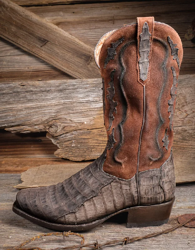 Men's Stalker Caiman Narrow Square Toe Western Boot DP3089