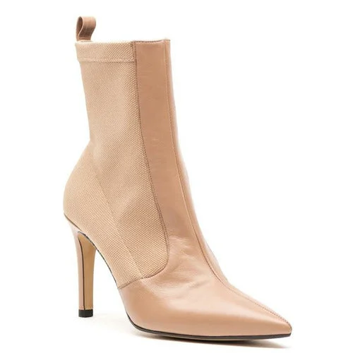 LODI Rudes Nude Sock Boots