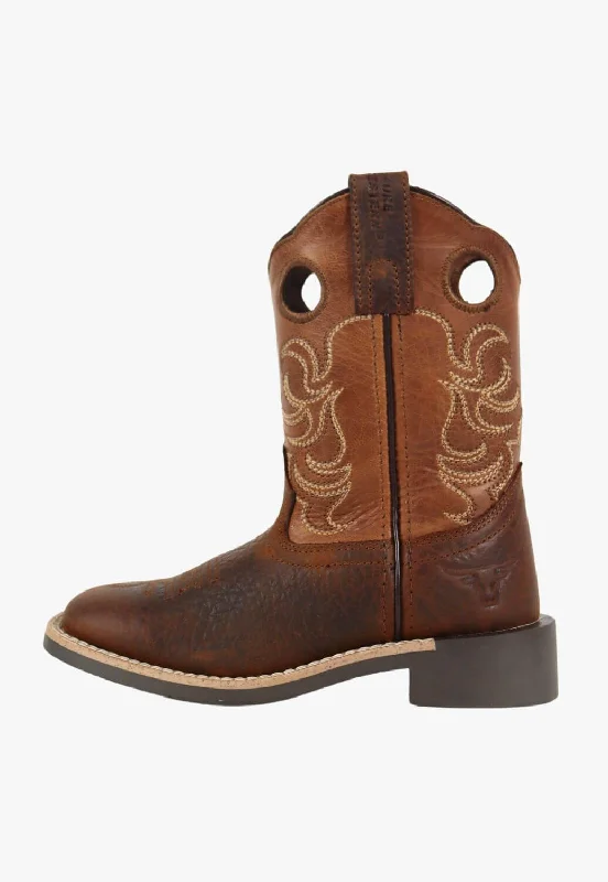 Pure Western Kids Lincoln Boot