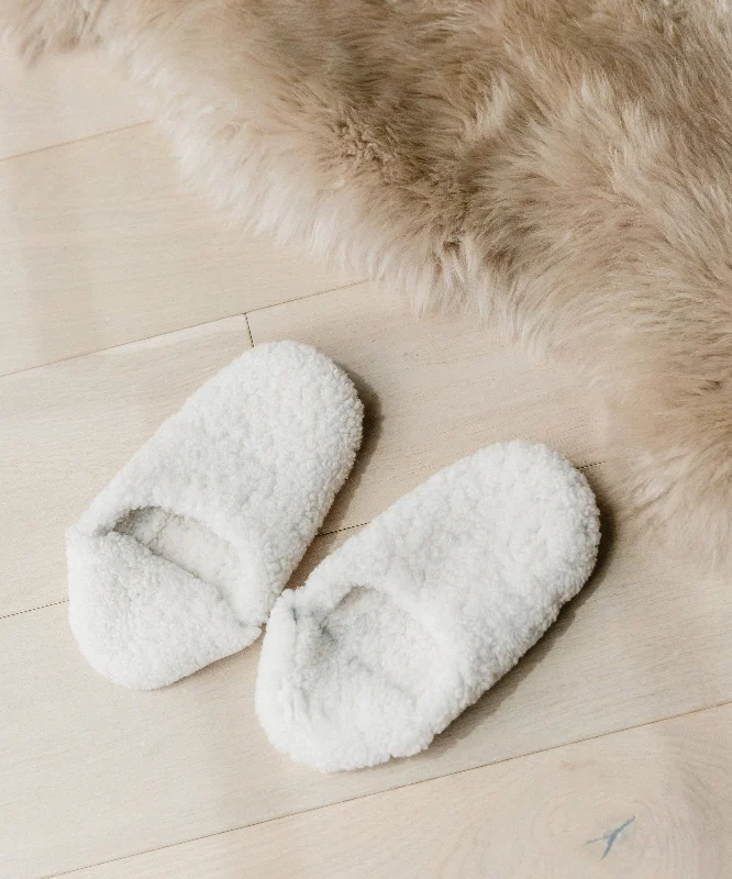 Shearling Moroccan Slipper