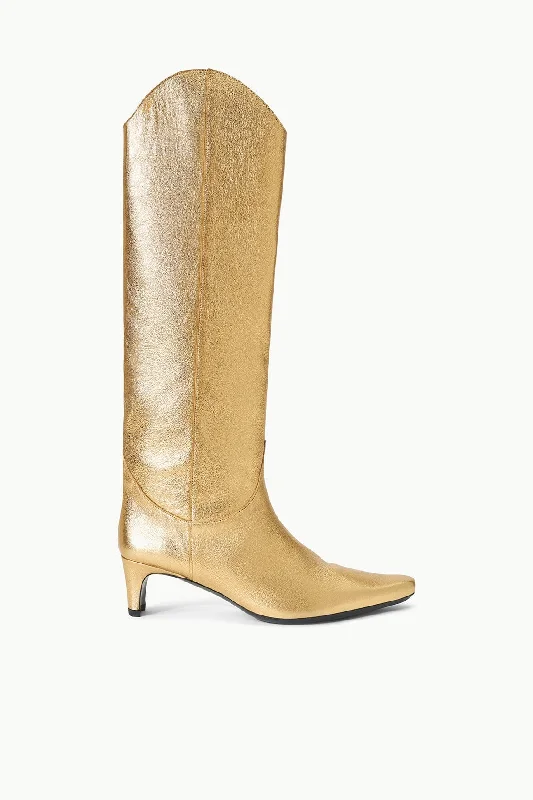 WESTERN WALLY BOOT | GOLD