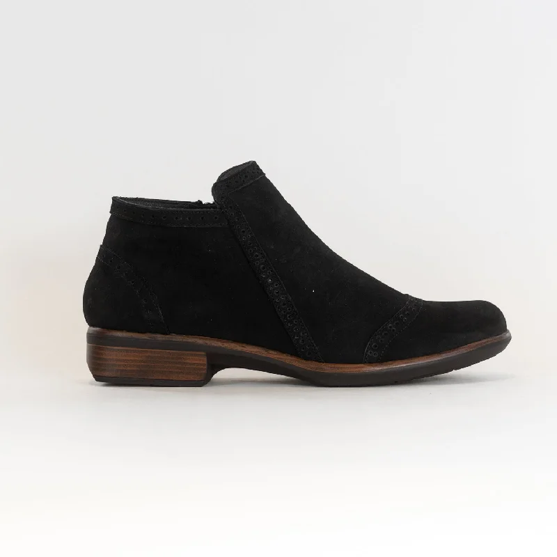 Naot Nefasi (Women's) - Black Velvet Nubuck