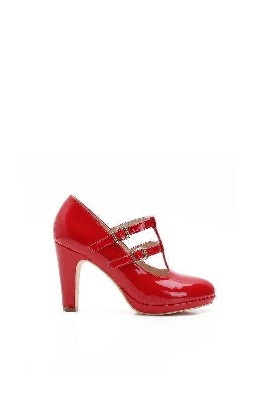 Mary Jane T-strap Pump