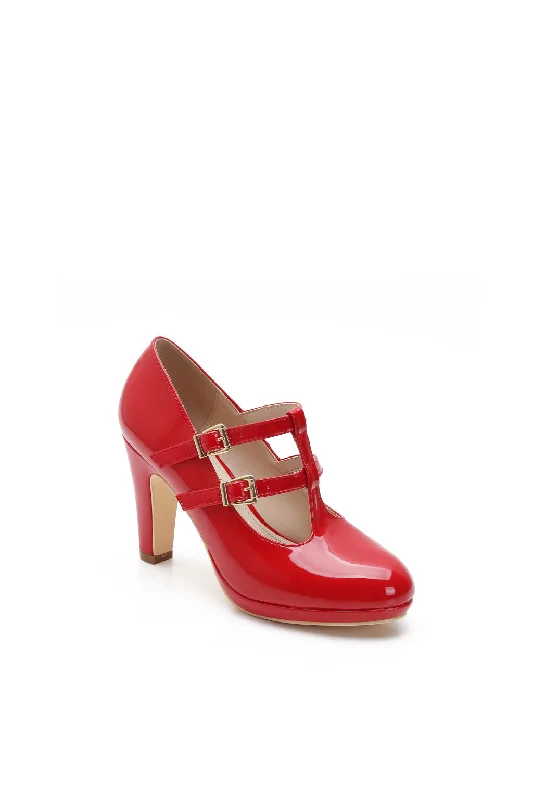 Mary Jane T-strap Pump