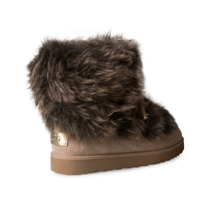 UGG Classic Posh Mini Beachwood Boots - Women's