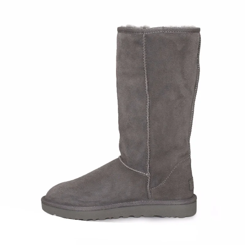 UGG Classic Tall II Grey Boots - Women's