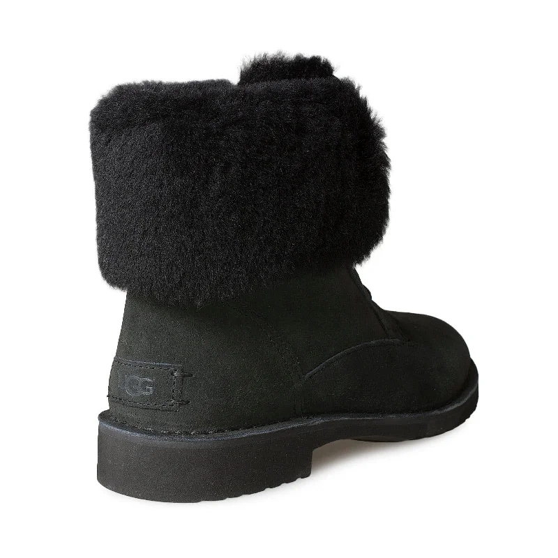 UGG Weylyn Black Boots - Women's