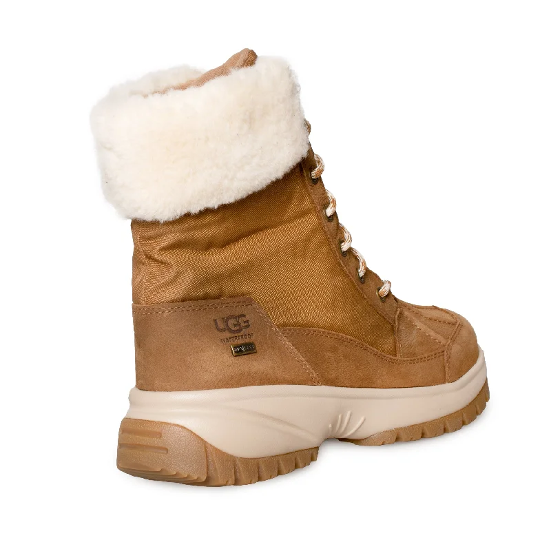 UGG Yose Fluff Hiker Chestnut Boots - Women's