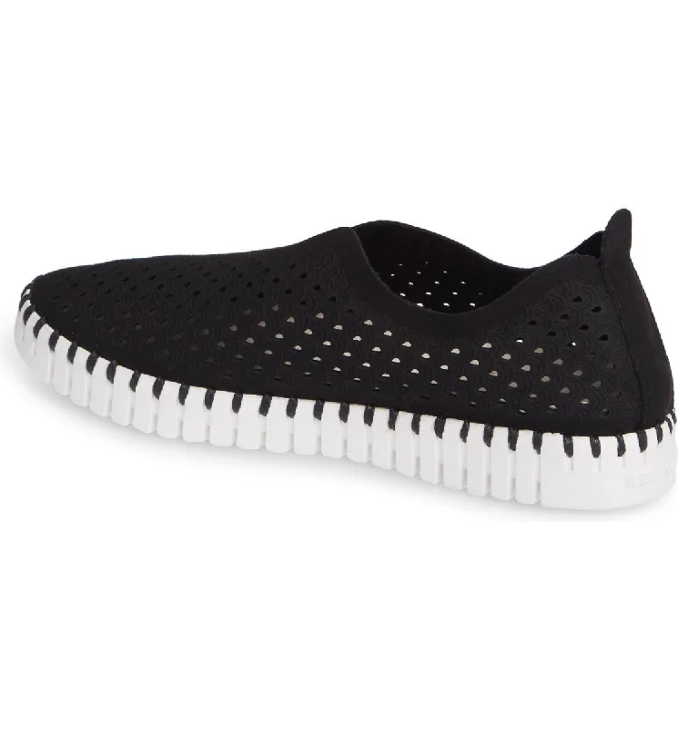 Ilse Jacobsen Women's Tulip 139 Black Perforated