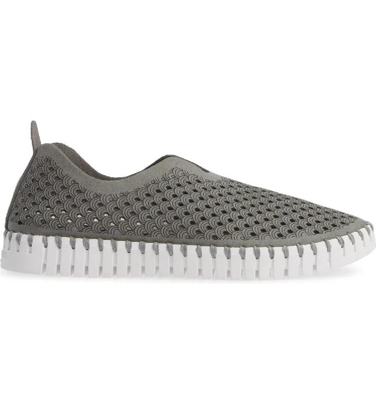 Ilse Jacobsen Women's Tulip 139 Grey Perforated