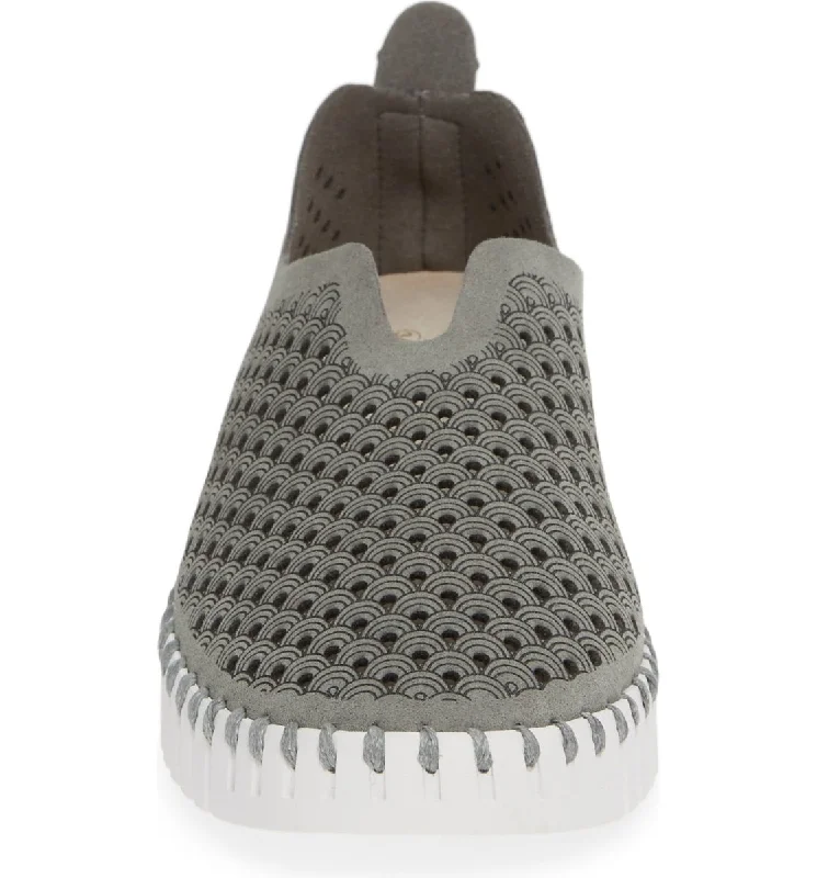 Ilse Jacobsen Women's Tulip 139 Grey Perforated