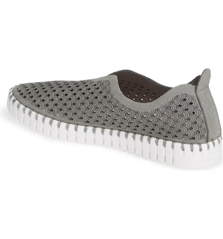 Ilse Jacobsen Women's Tulip 139 Grey Perforated