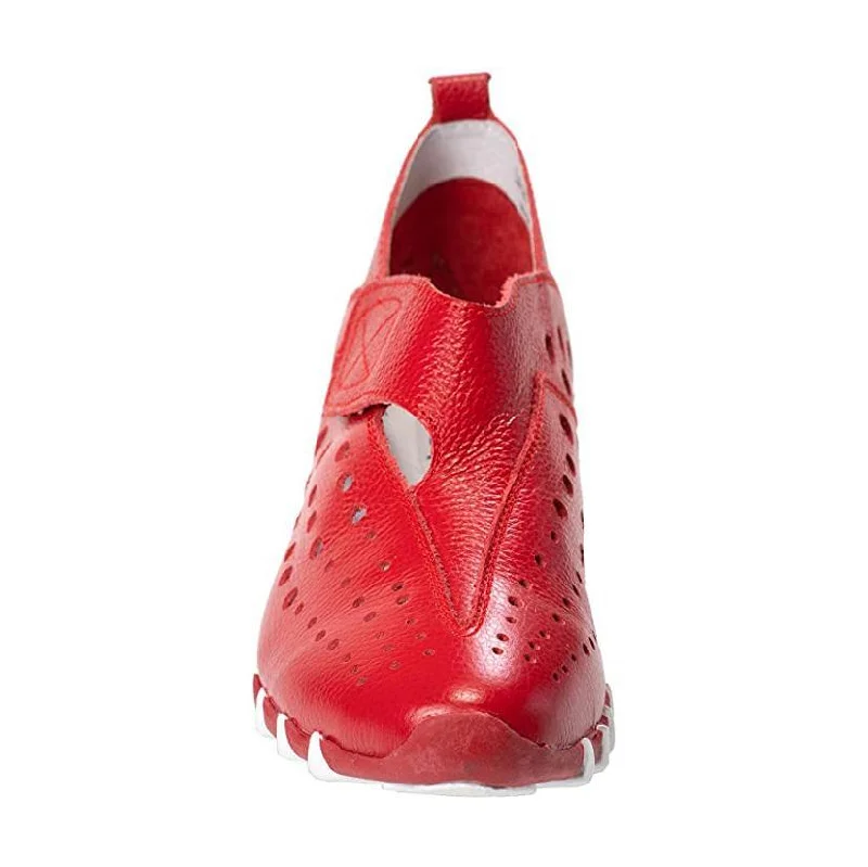 Litfoot Women's LF9010-3 Red Leather