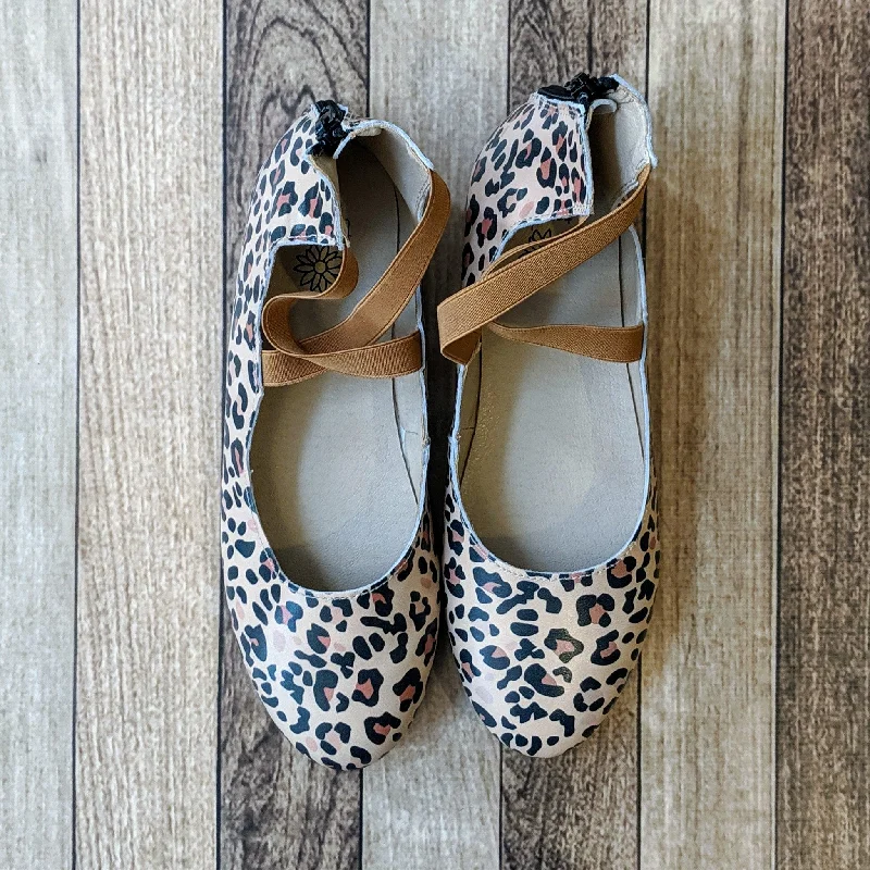 MOMMY Ballet Flats Leopard Print