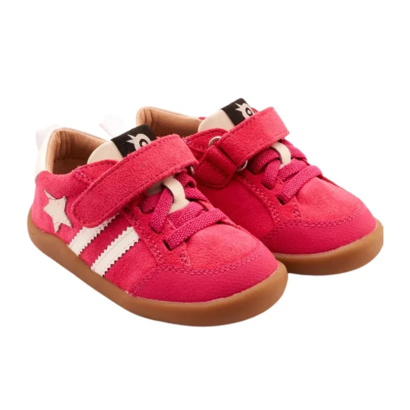 Old Soles Toddler's Wos Ground Hot Pink Suede/Snow/Sporco