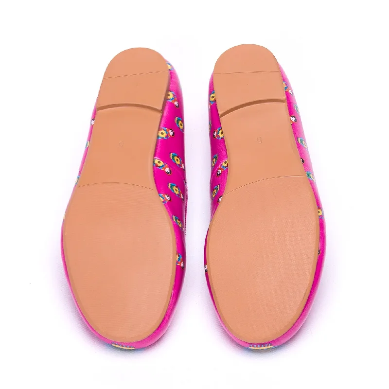 Pink Babette Ballet Flats