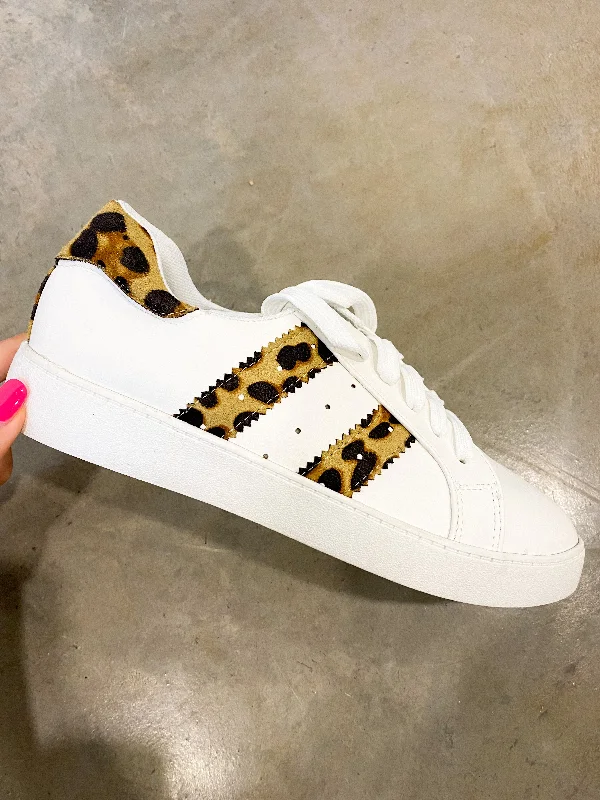 LEOPARD SNEAKER WHITE