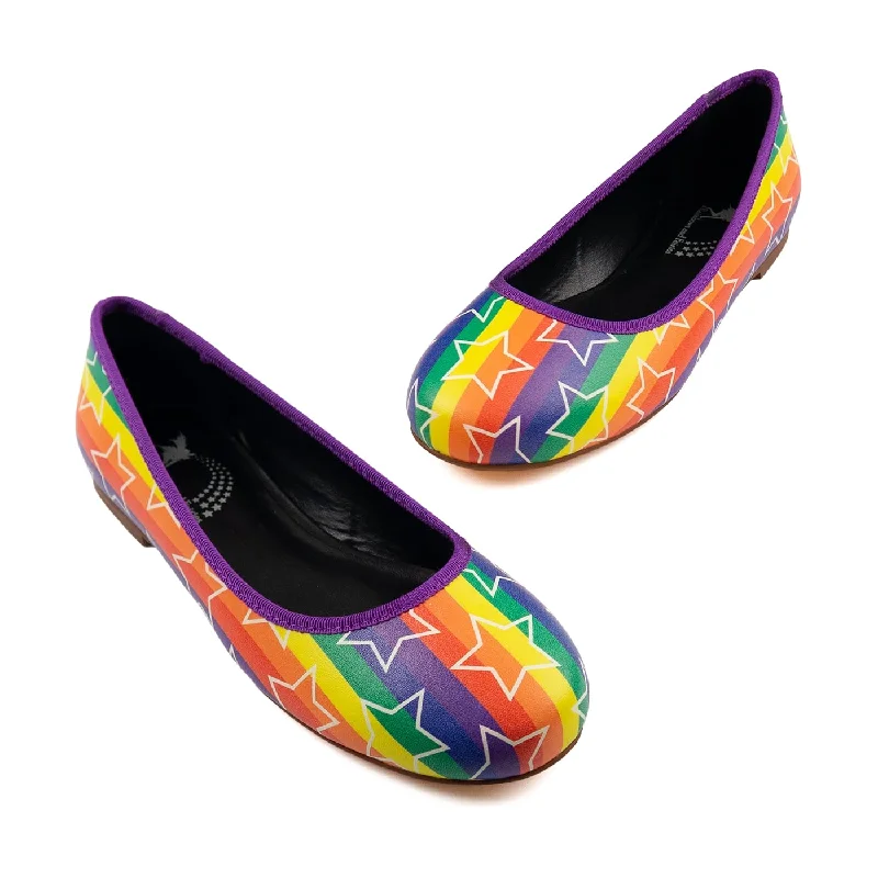 Starburst Ballet Flats