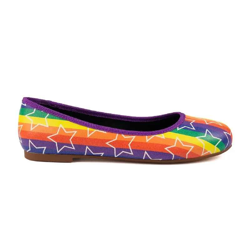 Starburst Ballet Flats