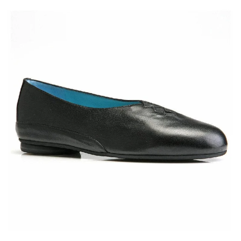 Thierry Rabotin Women's Grace Black Nappa Leather/Patent