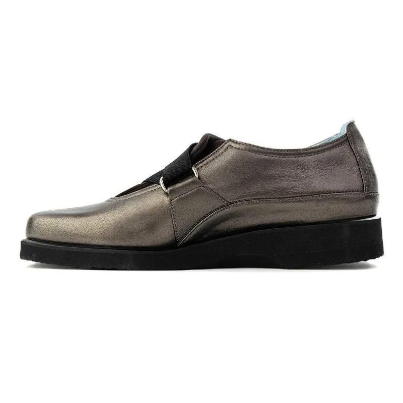 Thierry Rabotin Women's Lena Pewter Leather