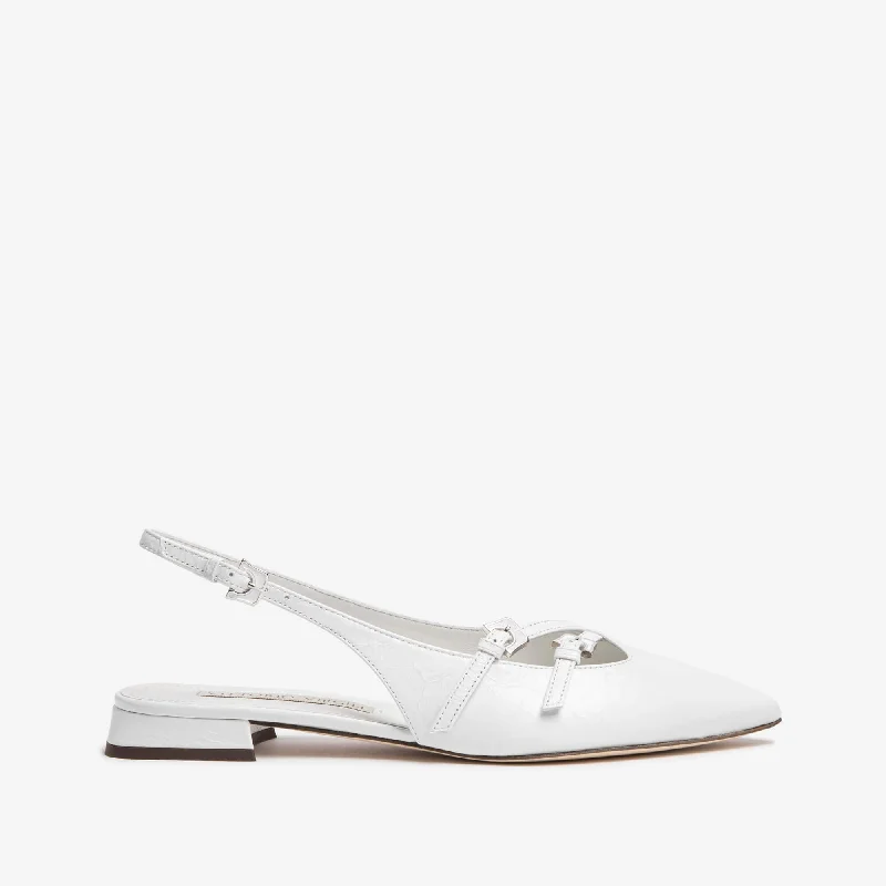 Marina | Women's leather sling back ballet flat