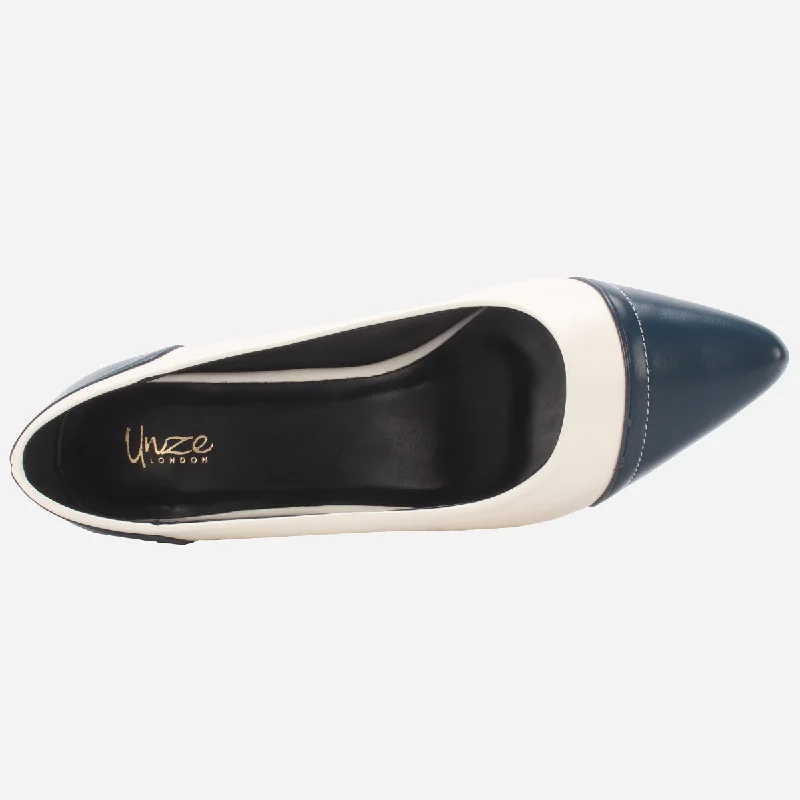 Women ""FELOISE"" Pointy Toe Slip On Courts