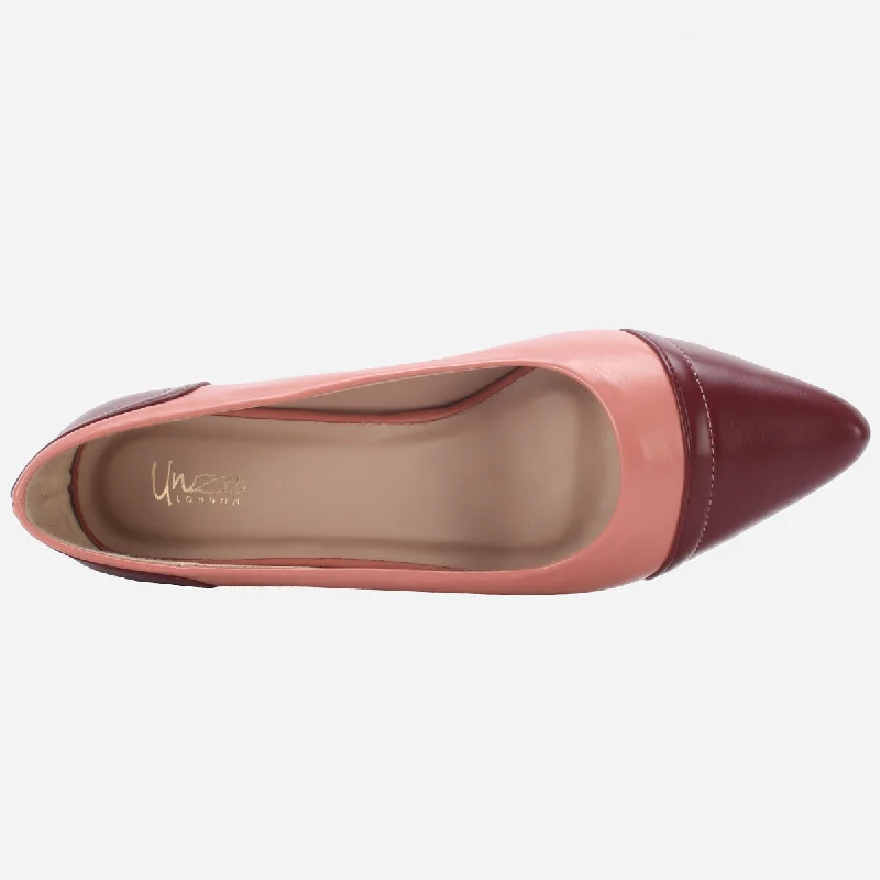 Women ""FELOISE"" Pointy Toe Slip On Courts