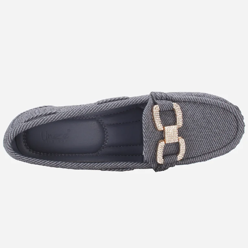 Women's ""BENEDITTA"" High Wedge Comfy Moccasins