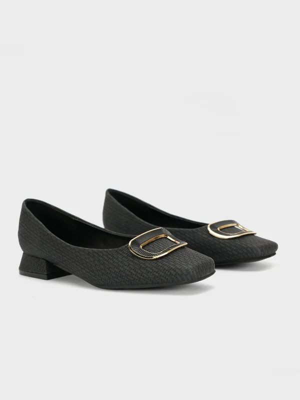 Women's ""SANITO"" Square Toe Casual Pumps