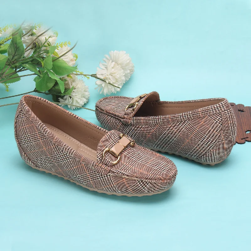 Womens ""KANAAN"" High Wedge Comfy Moccasin