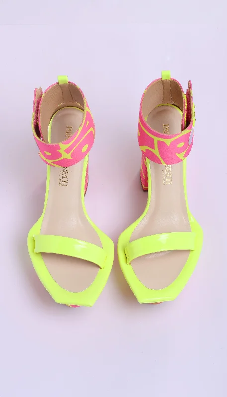 Fix Me Up! - Hot Pink Block Heels