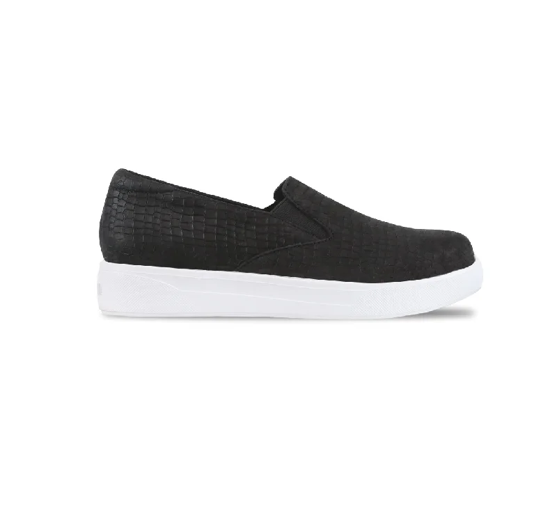 LENNOX-BLACK CROC NUBUCK