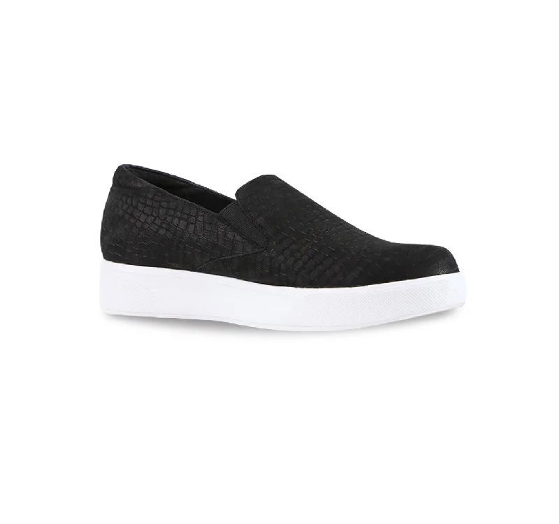 LENNOX-BLACK CROC NUBUCK