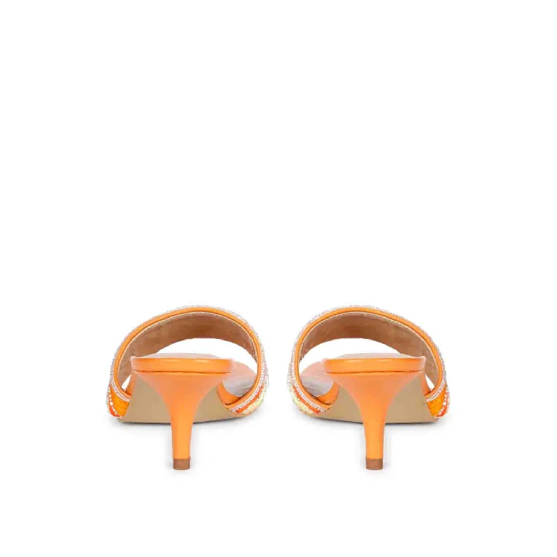 Saint  Rina multi orange heels