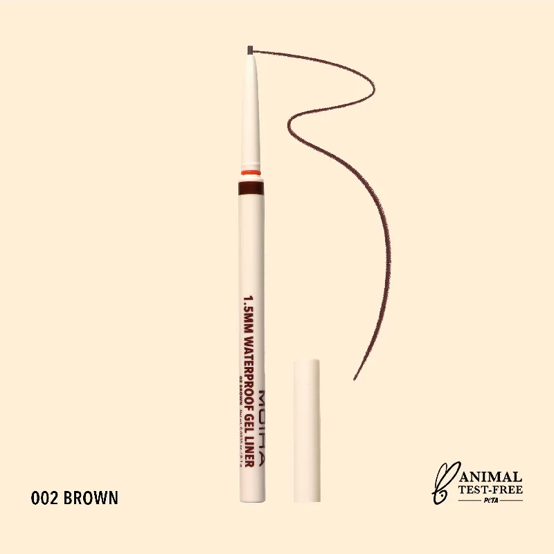 1.5MM Waterproof Gel Liner (002, Brown)