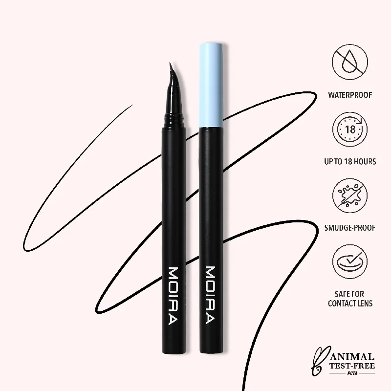 Angled Liquid Liner (001, Black)