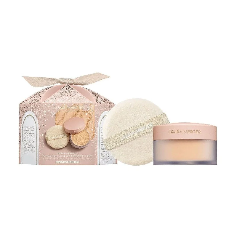 Divinely Flawless Translucent Loose Setting Powder & Puff Set (Limited Edition)