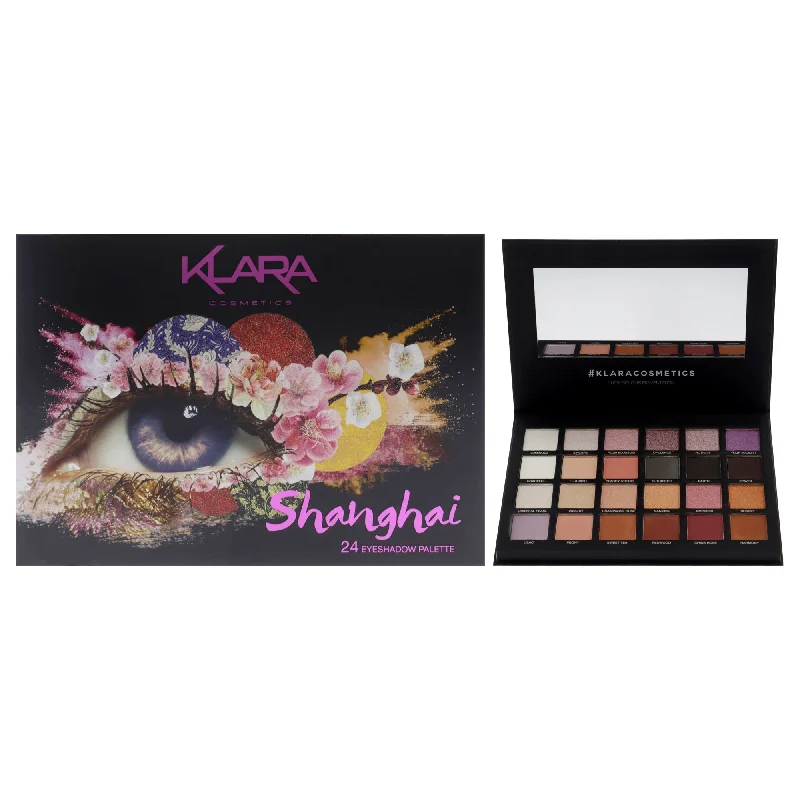 24 Eyeshadow Palette - Shanghai by Klara for Women - 1.68 oz Eye Shadow