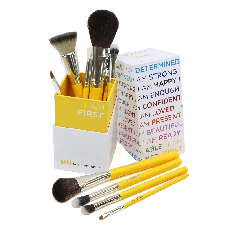 Bdellium Tools Studio I Am First 10pc. Brush Set With Brush Holder (2nd Edition)