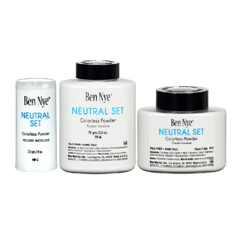 Ben Nye Neutral Set Colorless Face Powder