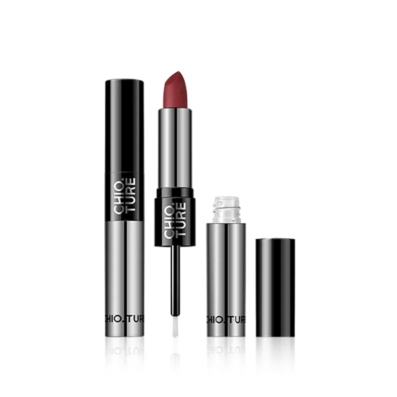 CHIOTURE Dual-Ended Raincoat Lipstick Set