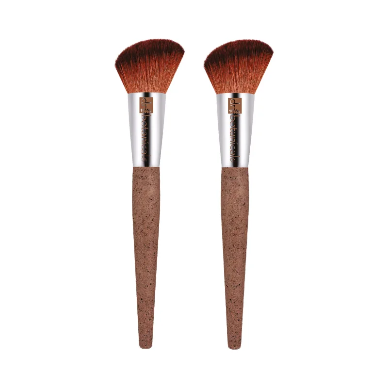 Coffee Ground Blush Brush Twin Value Savings Pack