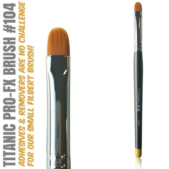 FX BRUSH 104 - SMALL FILBERT BRUSH