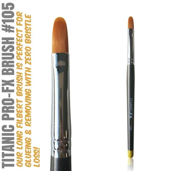 FX BRUSH 105 - LONG FILBERT BRUSH