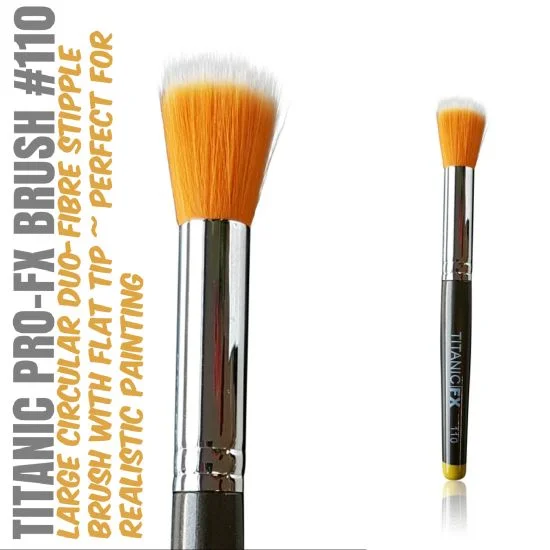 FX BRUSH 110 - LARGE ROUND DUO-FIBRE STIPPLE BRUSH