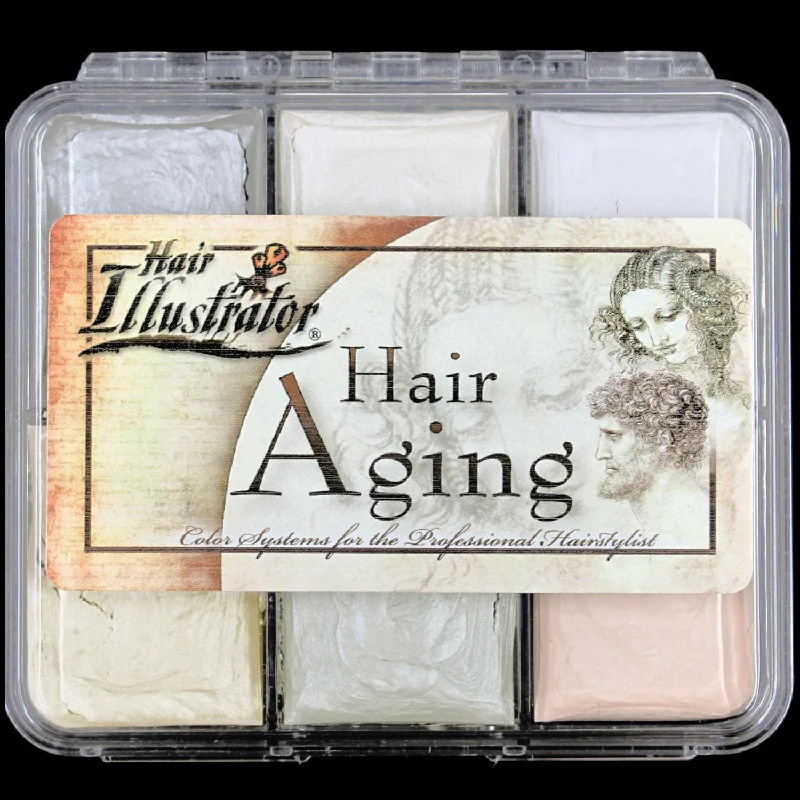 Hair Illustrator On Set Aging Palette