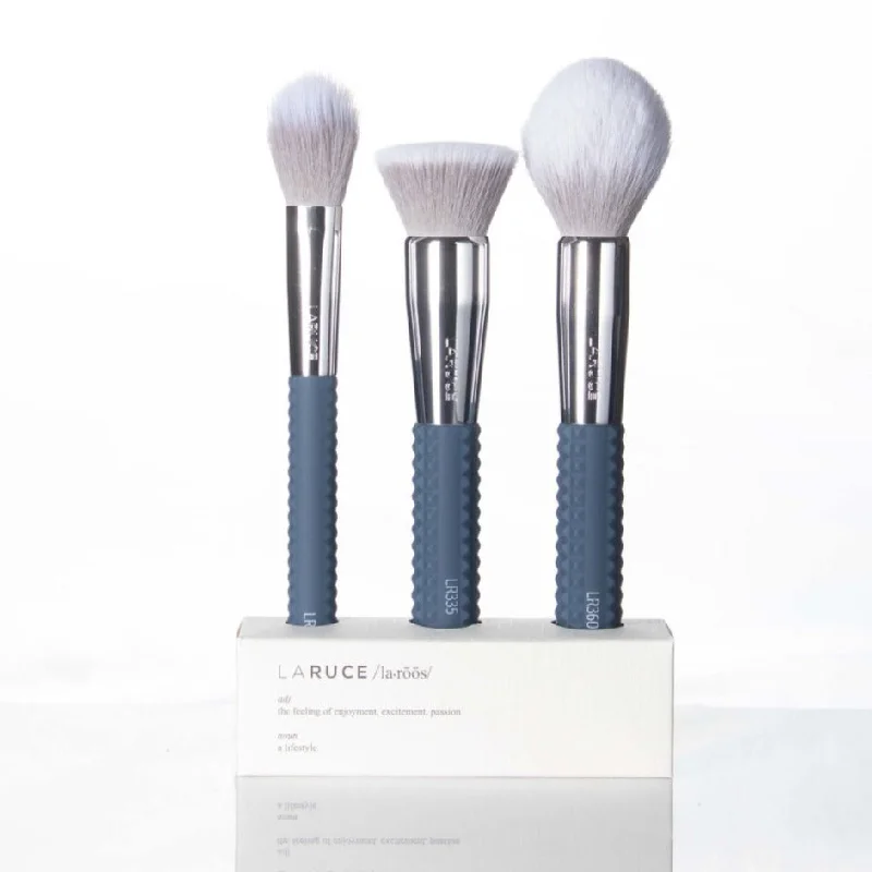 Isabella 3-Piece Makeup Brush Set